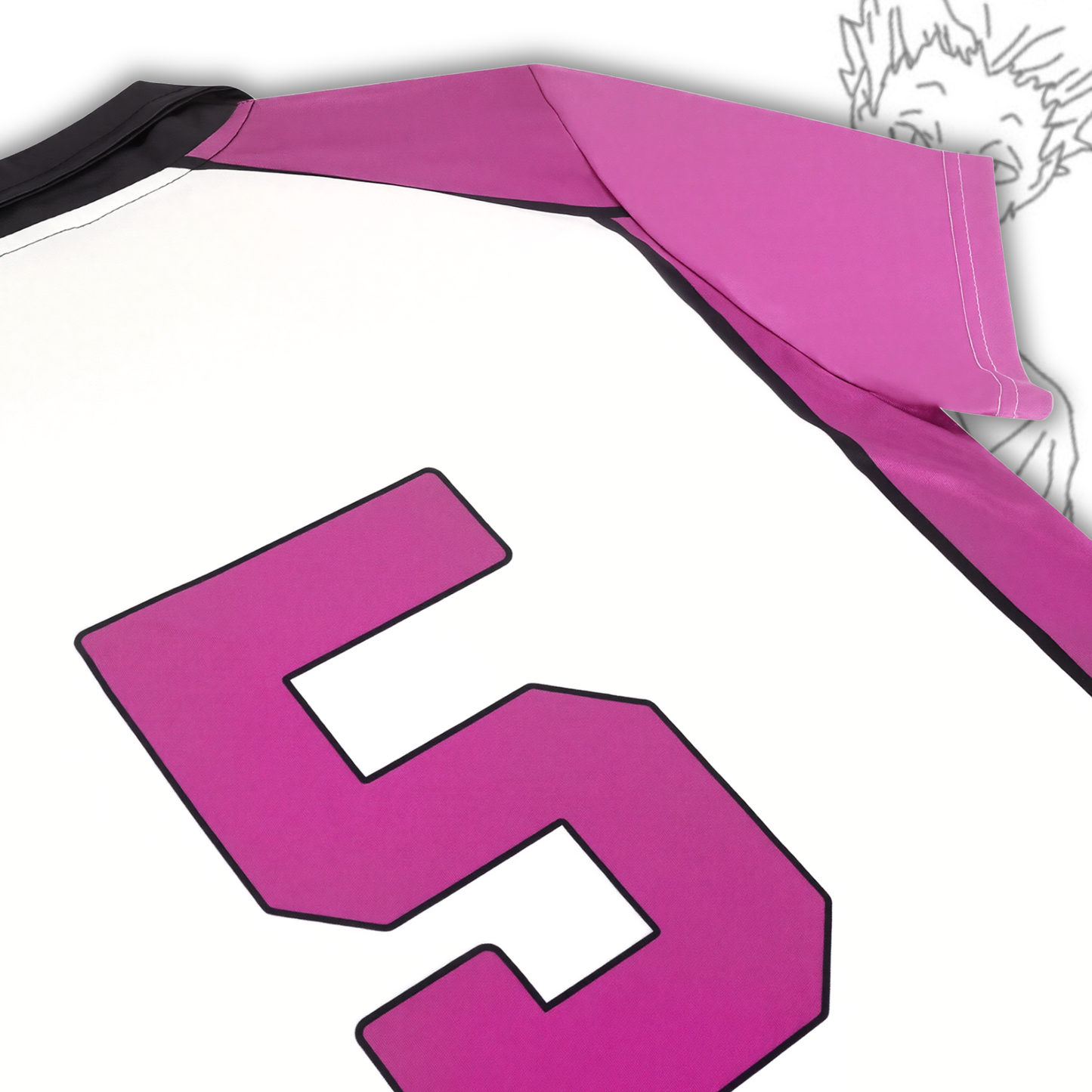 Haikyuu!! Jersey - Shiratorizawa Home Kit