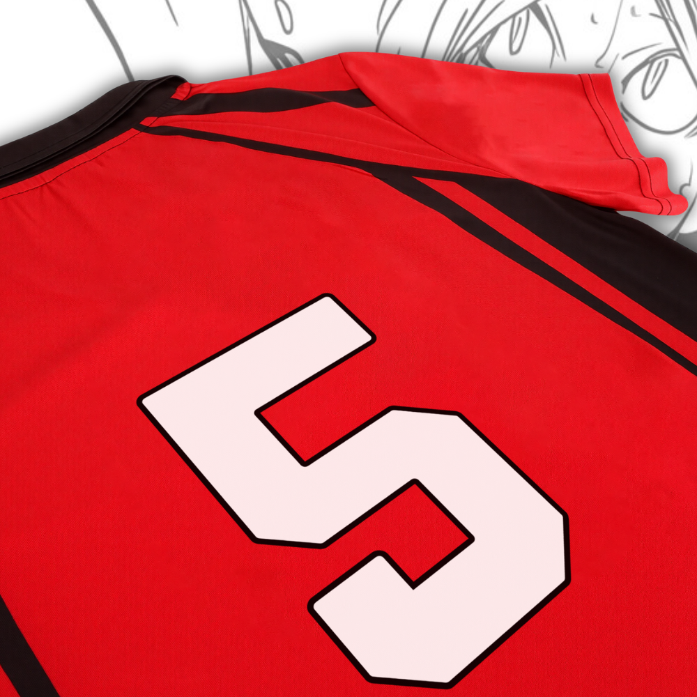 Haikyu!! Jersey - Nekoma Home Kit