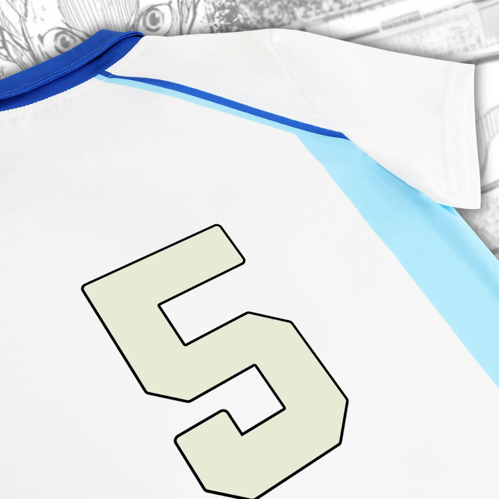 Haikyuu!! Jersey - Kamomedai Home Kit