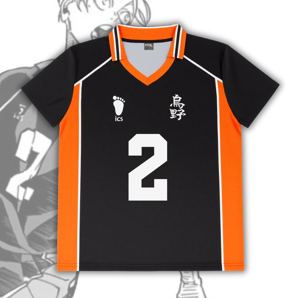 Maillot Haikyu!! - Kit Domicile Karasuno