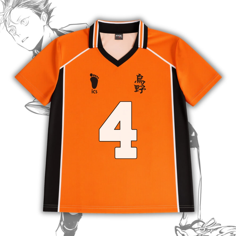 Maillot Haikyu!! - Kit Domicile Karasuno