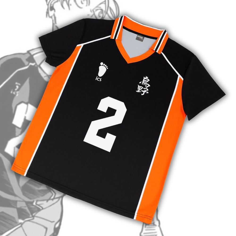 Maillot Haikyu!! - Kit Domicile Karasuno