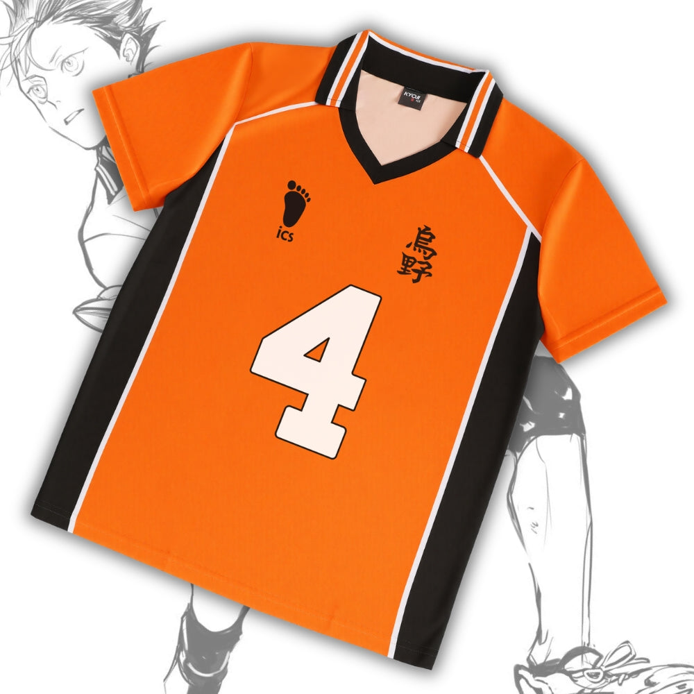 Maillot Haikyu!! - Kit Domicile Karasuno