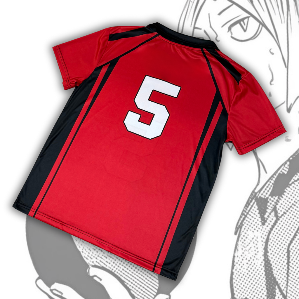 Haikyuu Jersey - Nekoma Home Kit