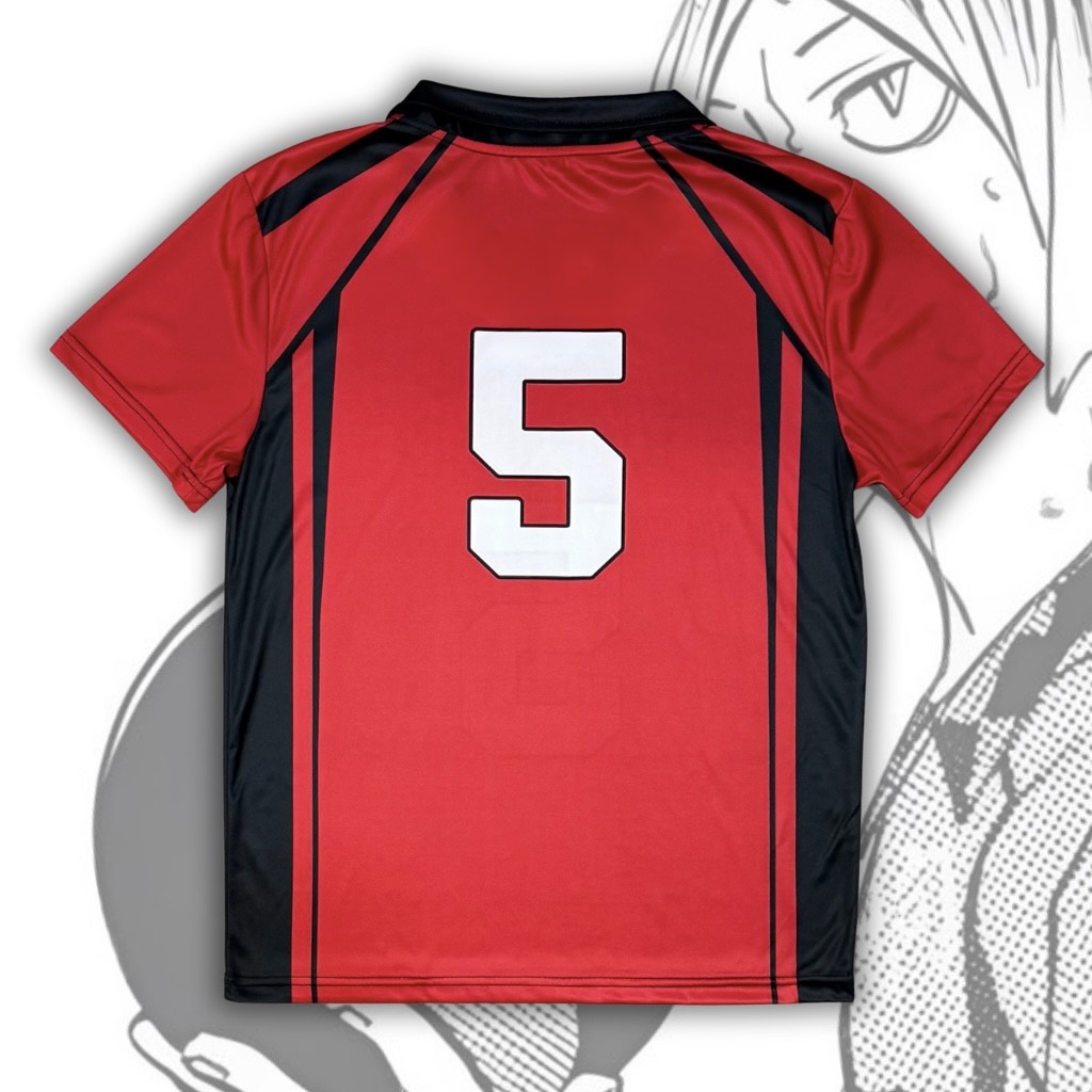 Haikyuu Jersey - Nekoma Home Kit