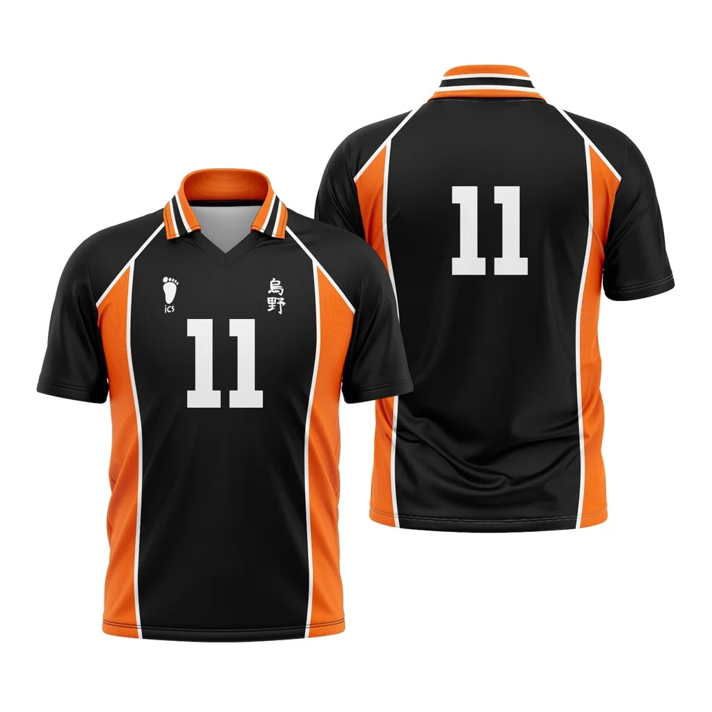 Camiseta Haikyuu - Kit de local Karasuno
